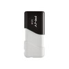 PNY Compact Attache 32GB USB 2.0 Flash Drive - Black/White