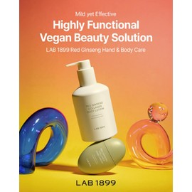 Donginbi LAB 1899 Red Ginseng Collagen Hand and Body Care Set - Firming & Glowing, Hand Cream(1.69 floz) & Body Lotion(8.45 floz), Moisturizer for Dry Skin, Korean Ginseng Skin Care Set Gifts