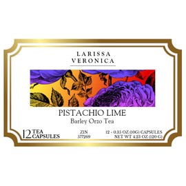 Pistachio Lime Barley Orzo Tea (Single Serve K-Cup Pods) (12 pods, ZIN: 577269)