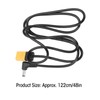 XT60 Power Cable for FPV Flying Goggles 122cm/48in with DC
