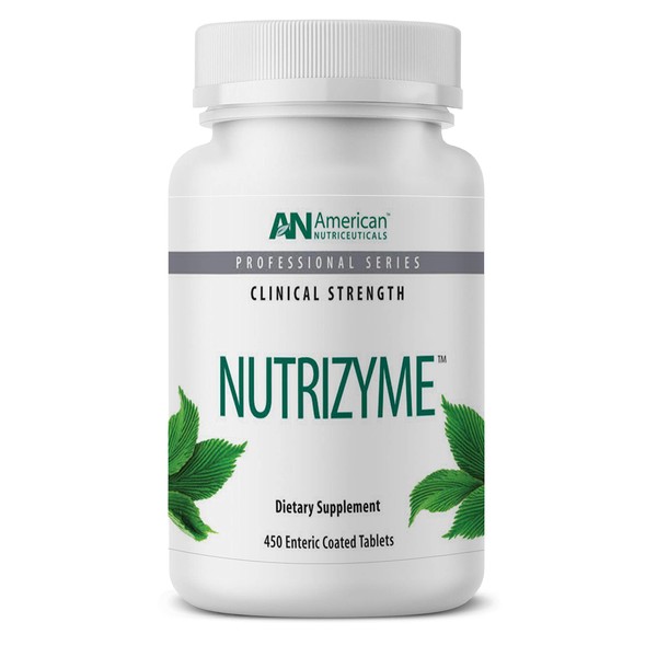 Vitality C American Nutriceuticals - Nutrizyme - 450 Tablets - Professionally Formulated Proteolytic Enzyme Complex - Supports Immunity, Circulation & Metabolic Balance