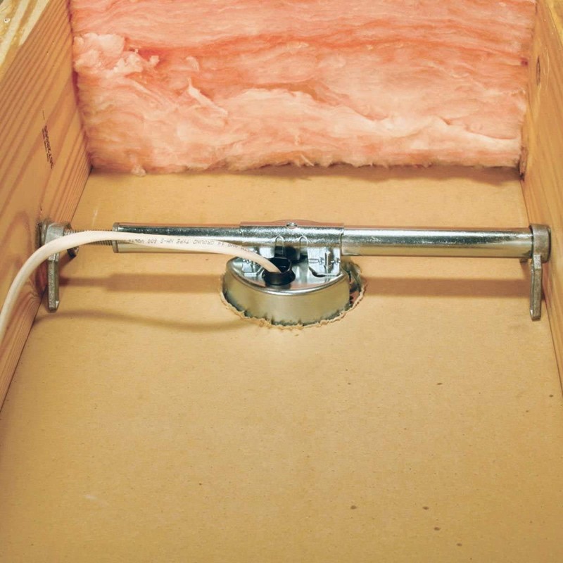 Hubbell Raco 936 Ceiling Fan Box and Support, 4 in