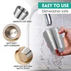 Amyhill 12 Pieces Stainless Steel Cups Double Wall Tumbler Glasses