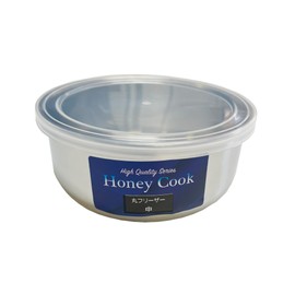 HONEYCOOK PR4348 18-8 Stainless Steel Round Freezer, Medium