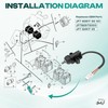 Drive-up Golf Cart Stop Switch Fits for Yamaha G14, G16,
