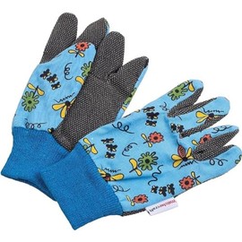 Meister 9003710 Gardening Gloves Size 5 XXS – 1 Pair – Cotton Liner – Flower Design – Small Fit – For Gardening & Floor Work / Beether Gloves / Work Gloves