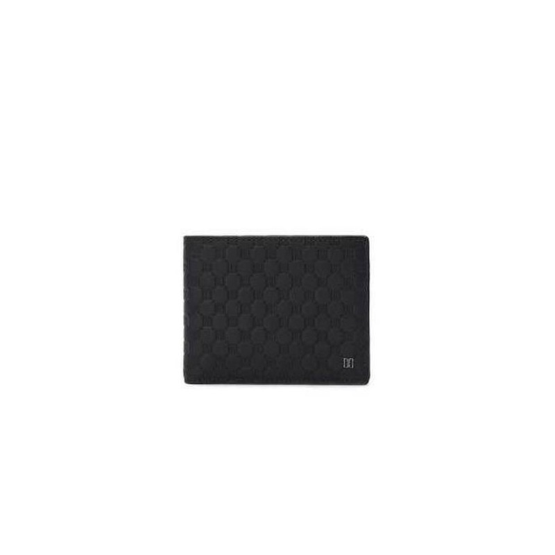 Daks (신세계강남점)DBWA2F374BK 블랙 음각패턴 소가죽 반지갑 (DBW A2F374BK) Black Embossed