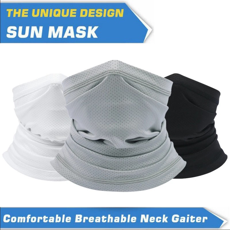 Unbranded Neck Gaiter Bandana Face Mask Cooler UV Sun Protection