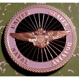 Navy Aviator Pilot #1251 Military Honor Challenge Coin