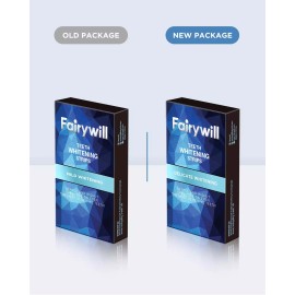 Fairywill 28 Advanced Teeth Whitening Strips Mint Pro Low Sensitivity Ingredient