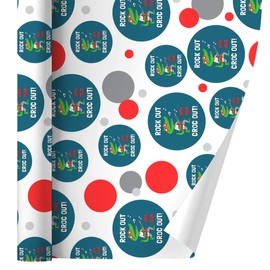 GRAPHICS & MORE Rock Out with Your Croc Out Crocodile Roll Funny Humor Gift Wrap Wrapping Paper Roll