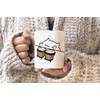 MoonWorks® Coffee Cup Bongo Cat Meme White One Size