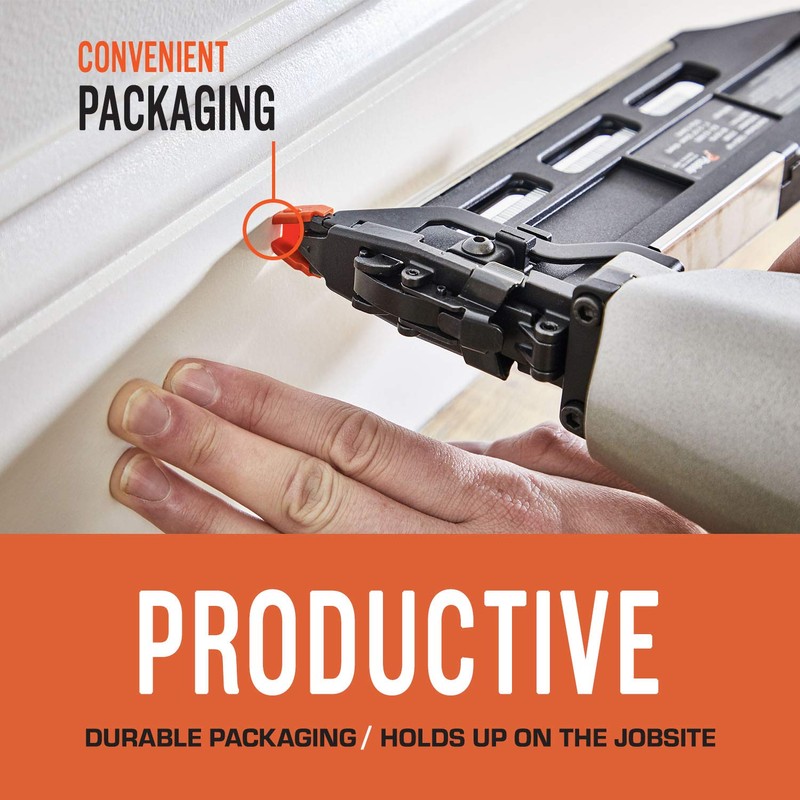 Paslode, Finishing Nail, 650285, Straight, 16 Gauge, 2,000 per Box,