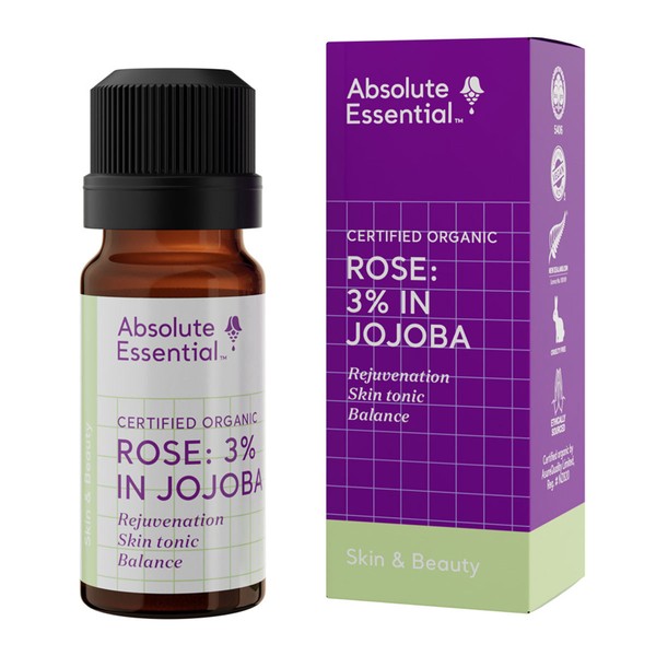Absolute Essential Rose 3% in Jojoba (Organic) - 10ml