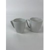 LOT OF 4 VINTAGE DELTA AIRLINES MUGS CUPS WHITE PORCELAIN