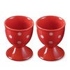 Cinf Easter Ceramic Egg Cup Red Set of 2 Porcelain