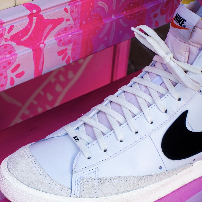 EZ shoelace's 1 Pack, White, 54 Inches