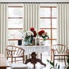 Treatmentex Natural Beige Pinch Pleated Blackout Curtains for Living Room,