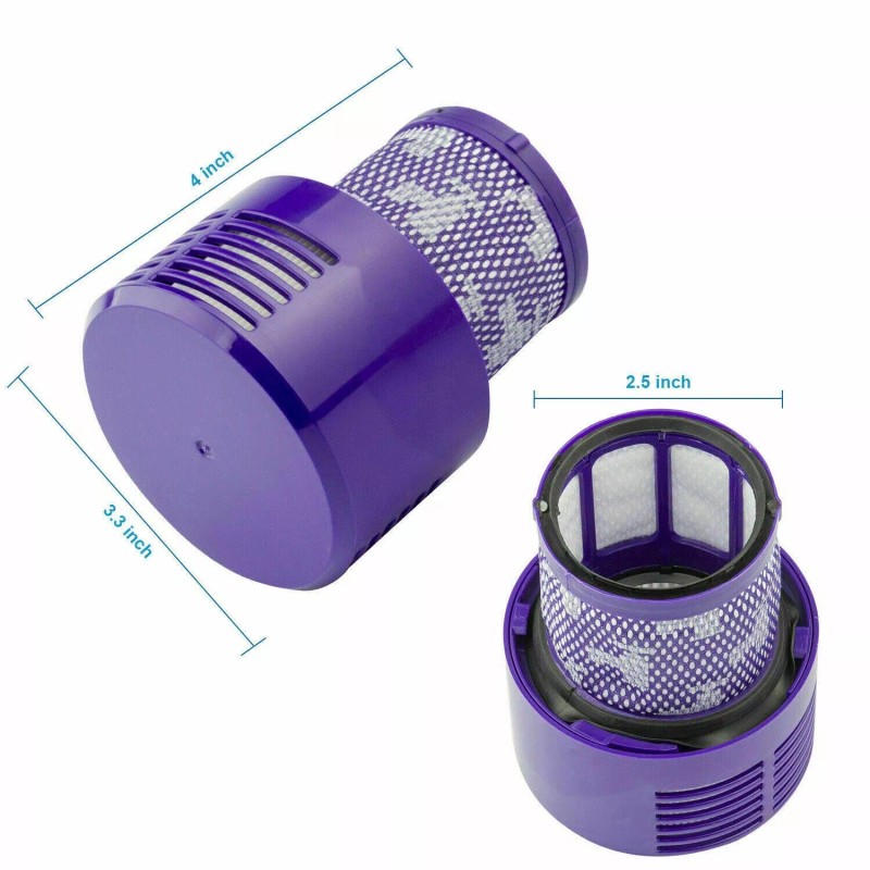 For Dyson 2X Replacement Filter for Dyson Vacuum Cleaner V10