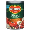 Del Monte Diced Tomatoes with Green Pepper & Onion 14.5 oz (Pack of 12)