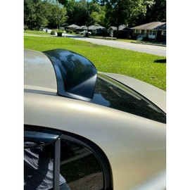 OCACA 1pc Window Roof Visor Spoiler Wing Trunk Rear Upper Side ABS Plastic Black Unpainted Painted Gloss 4 Door Bike797 for Honda for Civic 2006-2011 Included-Adhesive Tape