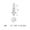 2 x H1 481 High Watts Halogen Headlamp Headlight Bulb