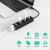 atolla USB LAN Adapter, Aluminium USB Hub with 3 USB