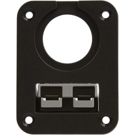 Powerwerx PanelPlateSB2 for Anderson SB50 Series Connectors with One Panel Mount 1-1/8" Hole