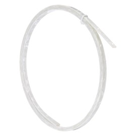 MECCANIXITY 1 Pcs Guitar Binding Purfling Strips, 1650x5x1.5mm Plastic Binding Edge Trim for Acoustic or Classical Guitar Accessories, White Pearl