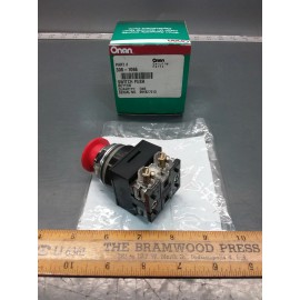 Onan 308-1066, GE CR104PXF11 Push Emergency Stop Switch. Generator, Industrial