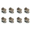 Wall Mounted Adjustable Shelf Brackets Shelf Clips Metal Clamps Holder