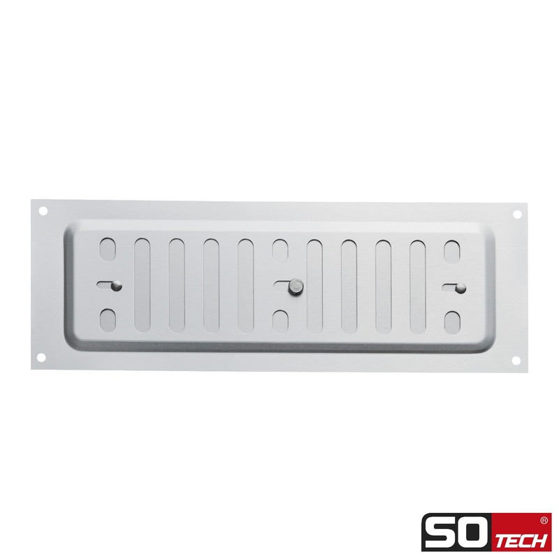 SOTECH Aluminium Ventilation Grille Lockable (260 x 90 mm, Slot