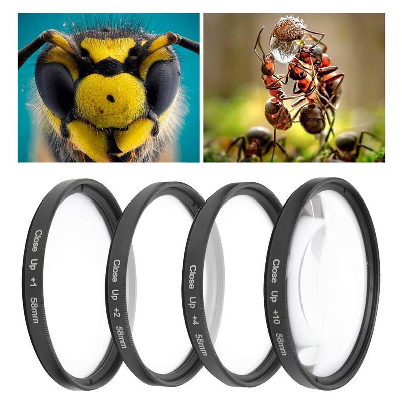 Filter DSLR SLR Digital Camera Filter 58mm Lens Filter Close