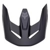 Fox Racing V1 Helmet Motocross Dirt Bike Visor, Matte Black,