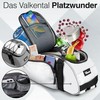 Valkental - 3-in-1 Bicycle Bag for Pannier Rack - 10L