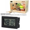 4PCS Mini Embedded Digital Temperature Humidity Meters Gauge Indoor Thermometer