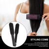Hair Straightening Comb, Double Sided Bristle Hair Brush, Detangling Comb