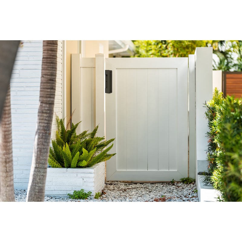 National Hardware N166-029 10-in Ultra Modern Black Gate Pull