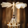 Usa Supreme German Christmas Pyramid 21in Wooden Nativity Scene 3