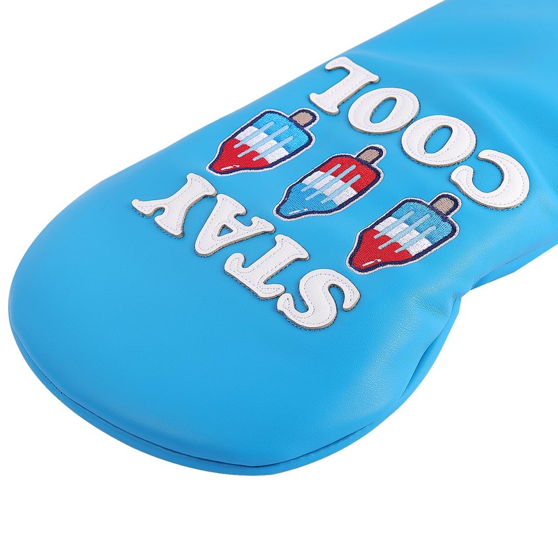 SHABIER Blue Stay Cool Golf Head Cover with Ice Pop