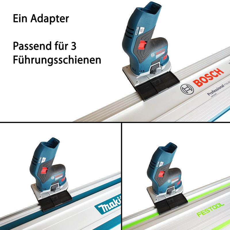 Professional Guide Rail Adapter for Bosch GKF 12V-8 for Makita/Bosch/Festool