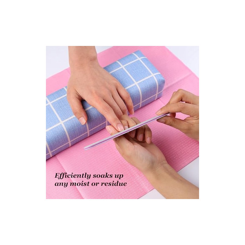 Toallas Desechables para Mesa de Uñas, Tapete Desechable para Mesa