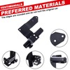 Car Rear Right Tailgate CB Antenna/LED Pod Light Mounting Brackets