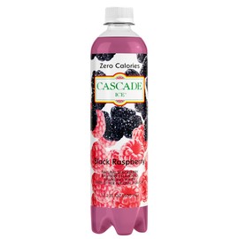 Cascade Ice Sparkling Water, Black Raspberry, 17.2 Ounce (Pack of 12)