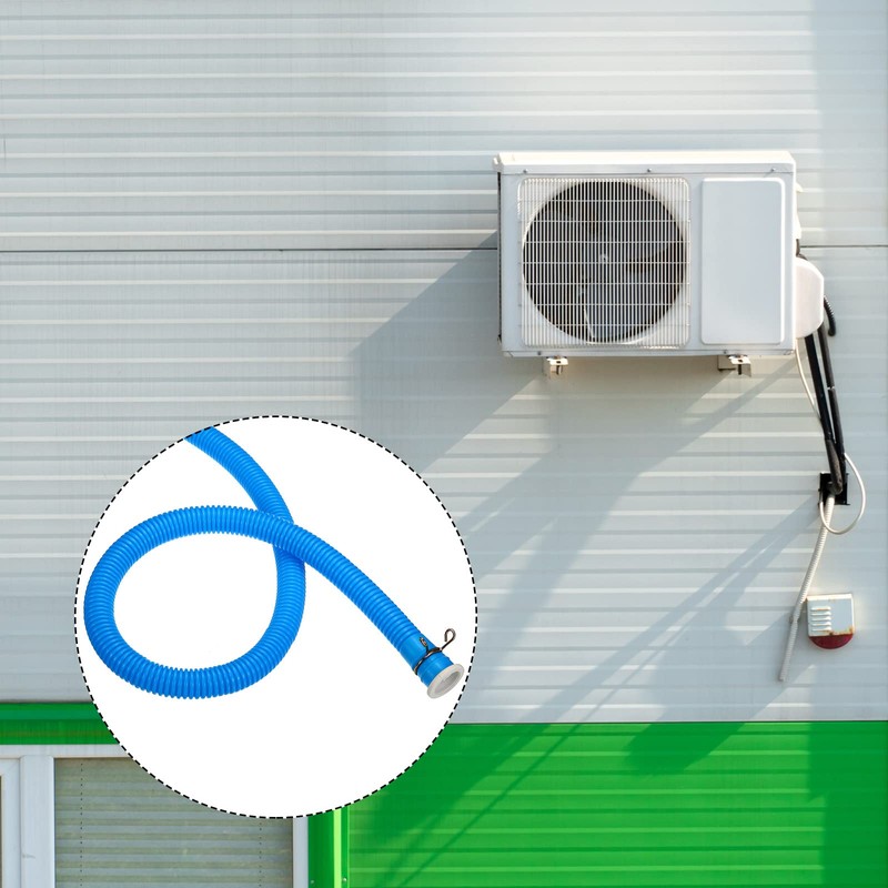 sourcing map Universal Air Conditioner Drain Hose 18mm ID 5.3ft