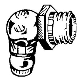 AMZ Clips And Fasteners Grease Fitting M10-1.0 90 Degree