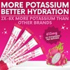 Zero Sugar Dragon Fruit Electrolytes Sticks - Refreshing Hydration -