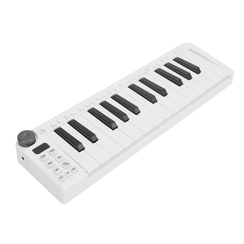 MIDI Keyboard Controller 25 Force Sensitive Keys 1 Assignable Knob