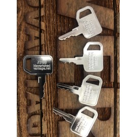 Keys for John Deere Skid Steer,fits Many Models, PN KV13427,T209428,comp Loader (3)