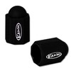 KAMUI Billiard Cue Tip Protector 2-Pack Leather Burnisher (Black)